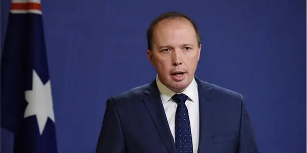 Australian Home Affairs Minister Peter Dutton (Photo: SBS)