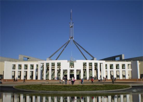 Australian Parliament House, Canberra.